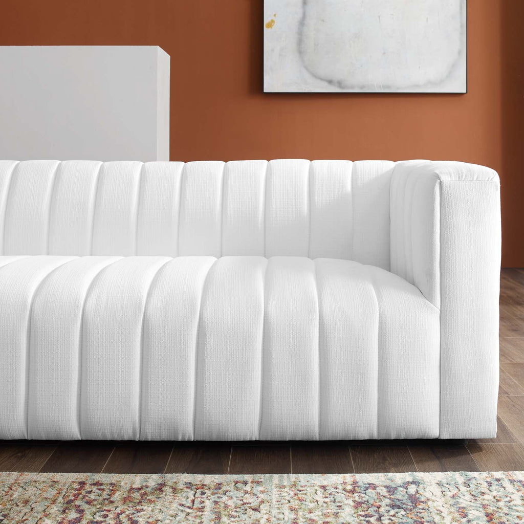 Reflection Channel Tufted Upholstered Fabric Sofa by Modway