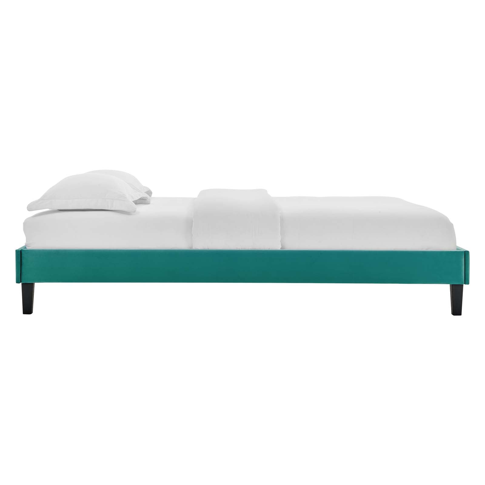 Elise Performance Velvet King Platform Bed by Modway