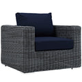 Summon Outdoor Patio Fabric Sunbrella¨ Armchair by Modway