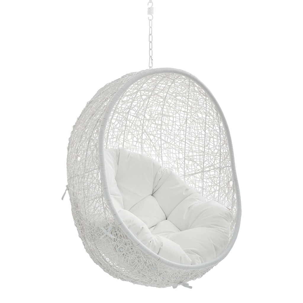 Hide Sunbrella¨ Fabric Swing Outdoor Patio Lounge Chair Without Stand by Modway