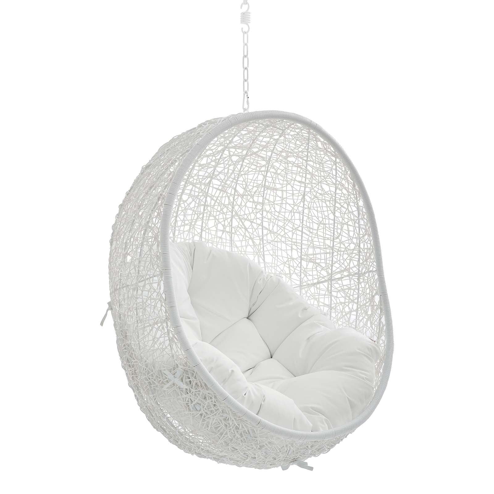Hide Sunbrella¨ Fabric Swing Outdoor Patio Lounge Chair Without Stand by Modway
