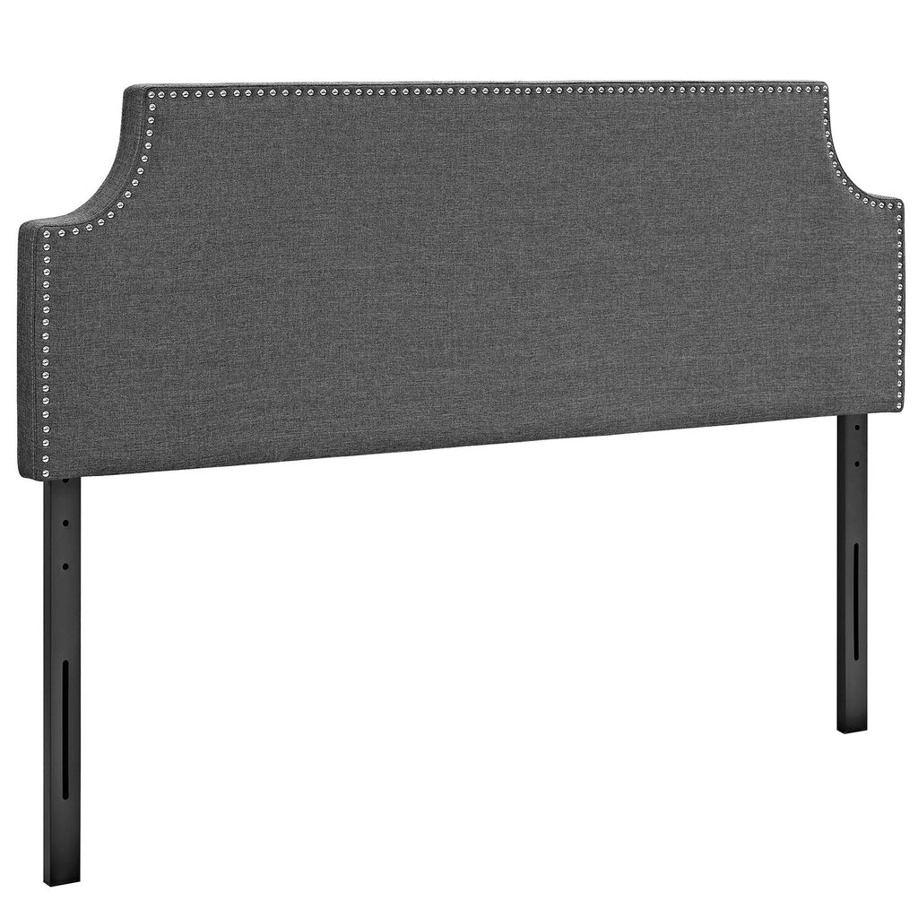 Laura Upholstered Fabric King Headboard by Modway