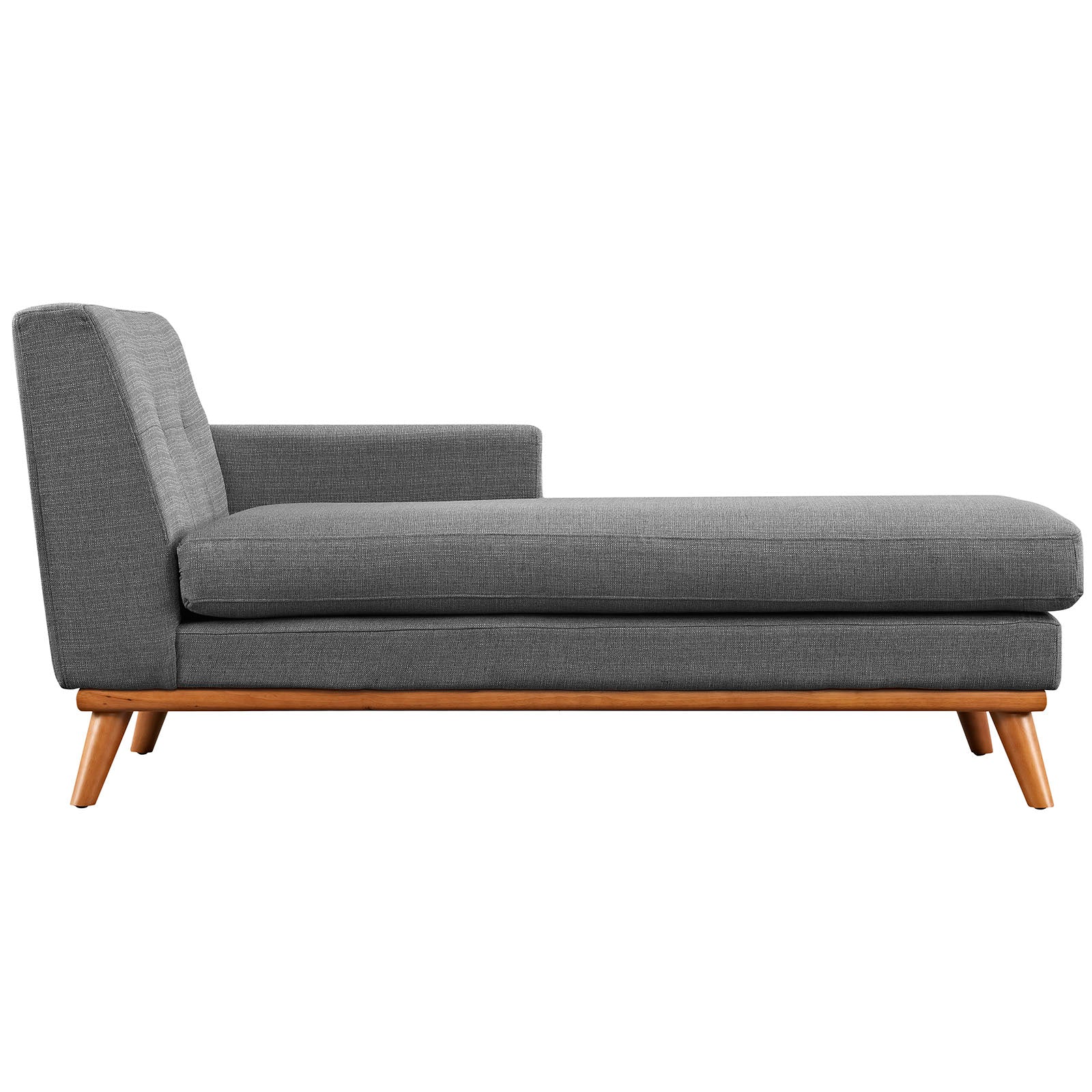 Engage Right-Facing Upholstered Fabric Chaise by Modway