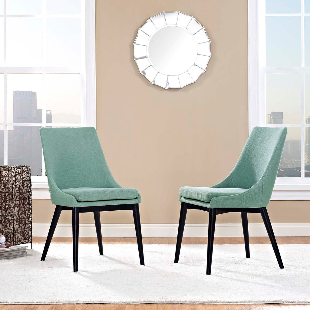 Viscount Fabric Dining Side Chair Set of 2 by Modway