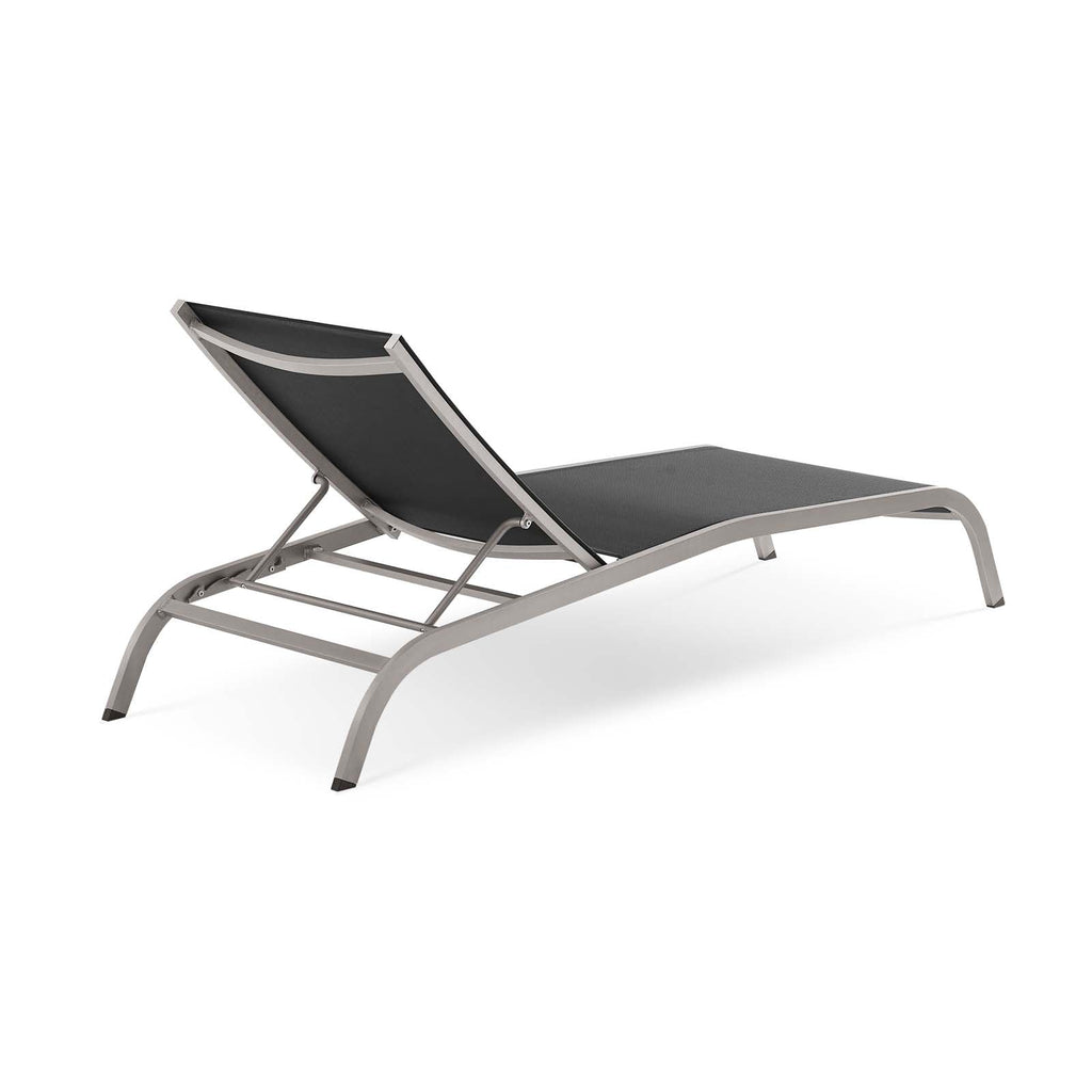 Savannah Outdoor Patio Mesh Chaise Lounge Set of 4 by Modway
