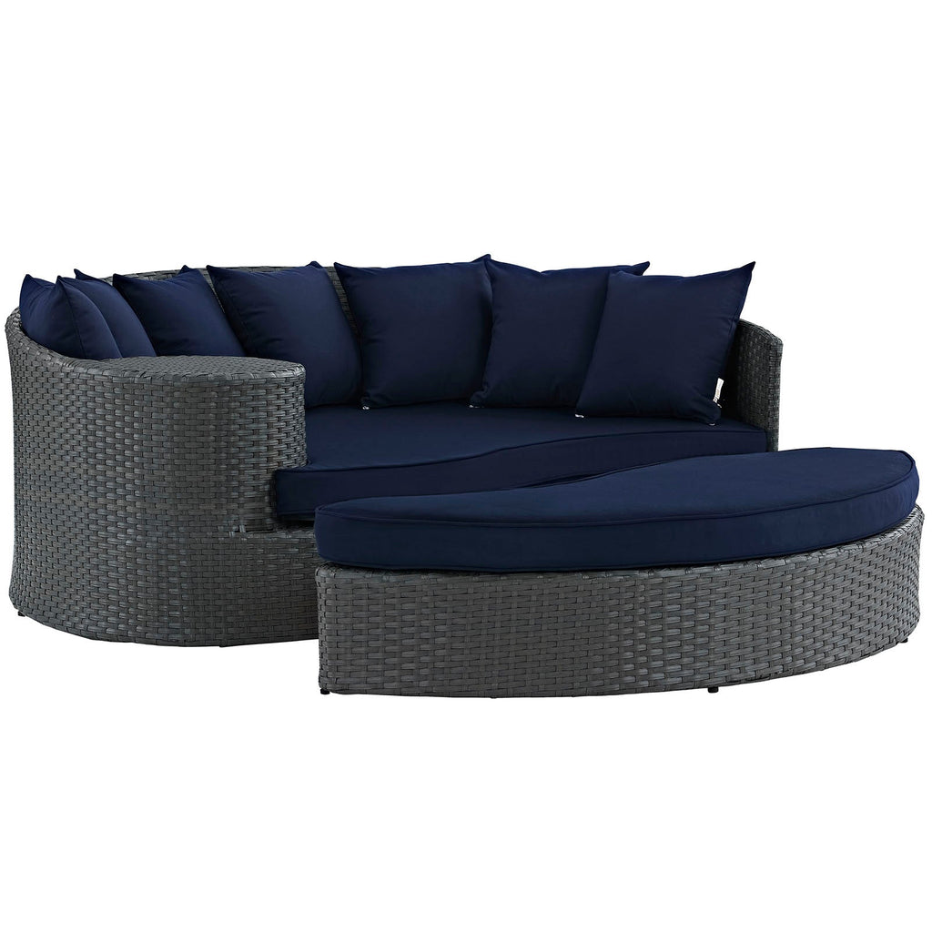 Sojourn Outdoor Patio Sunbrella¨ Daybed by Modway