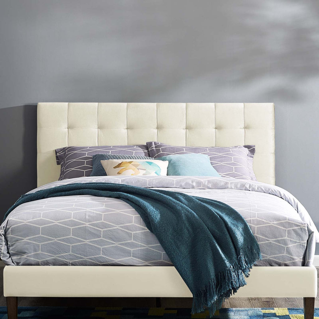 Paisley Tufted Upholstered Performance Velvet Full / Queen Headboard by Modway
