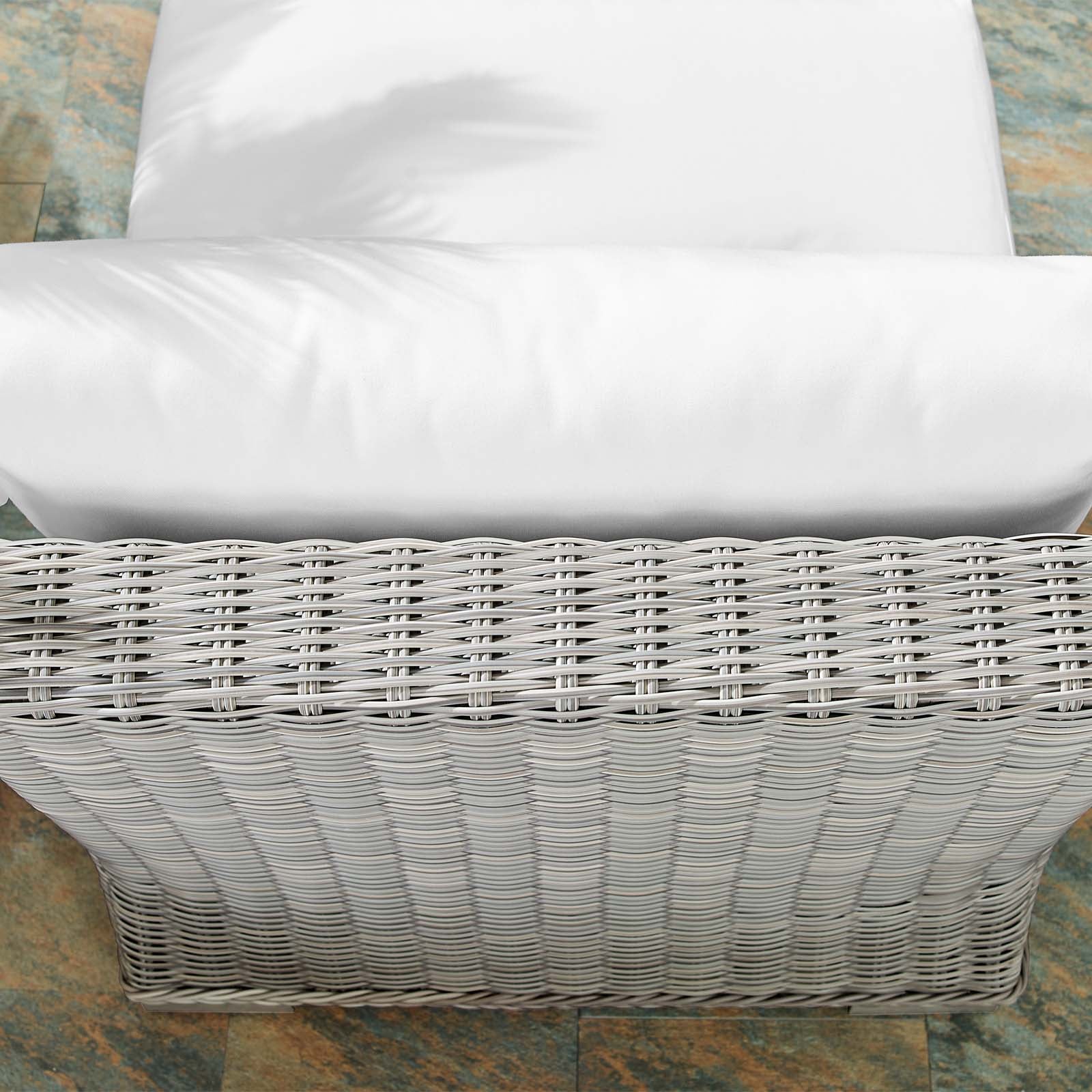 Conway Sunbrella¨ Outdoor Patio Wicker Rattan Armless Chair by Modway