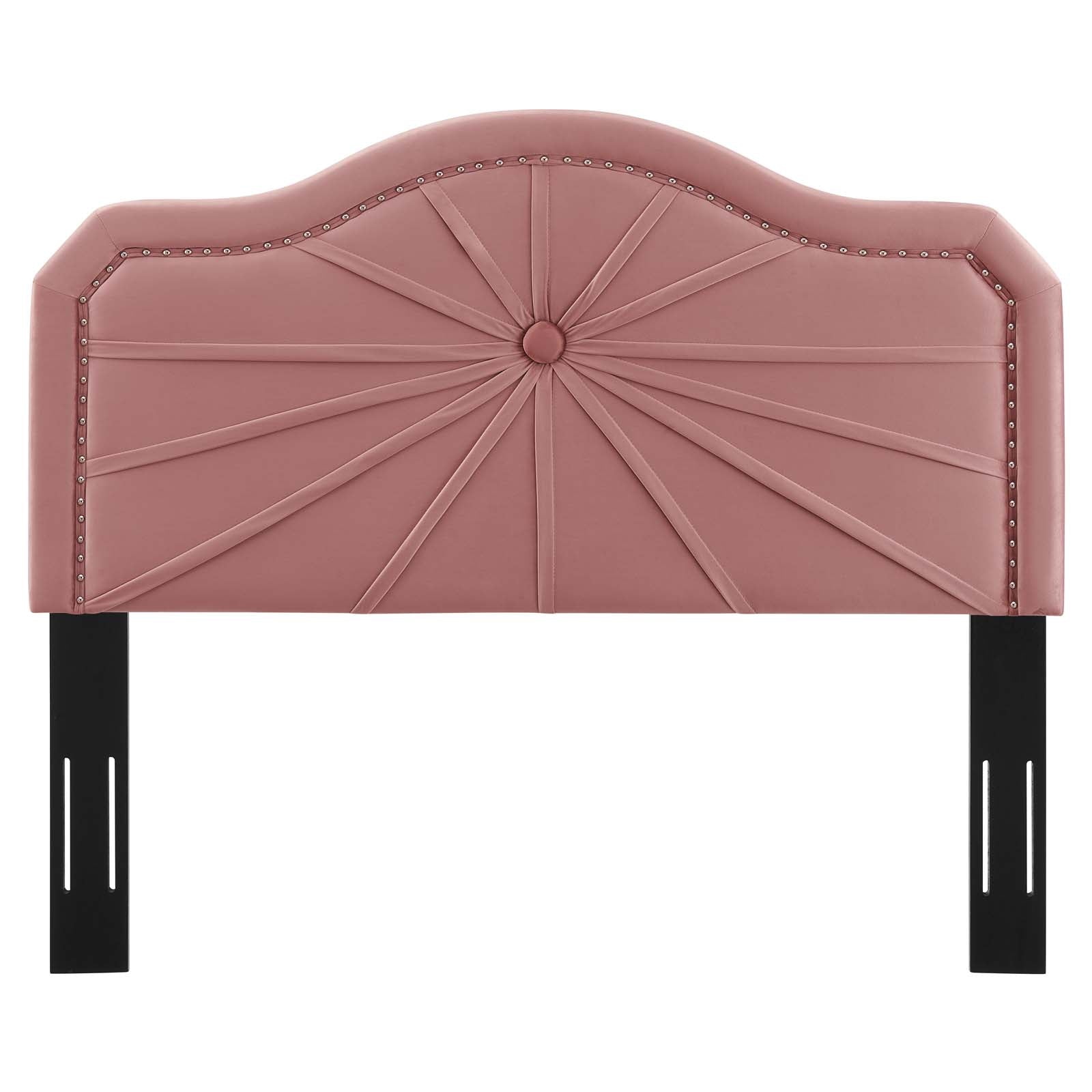 Kristin Pleated Performance Velvet King/California King Headboard by Modway