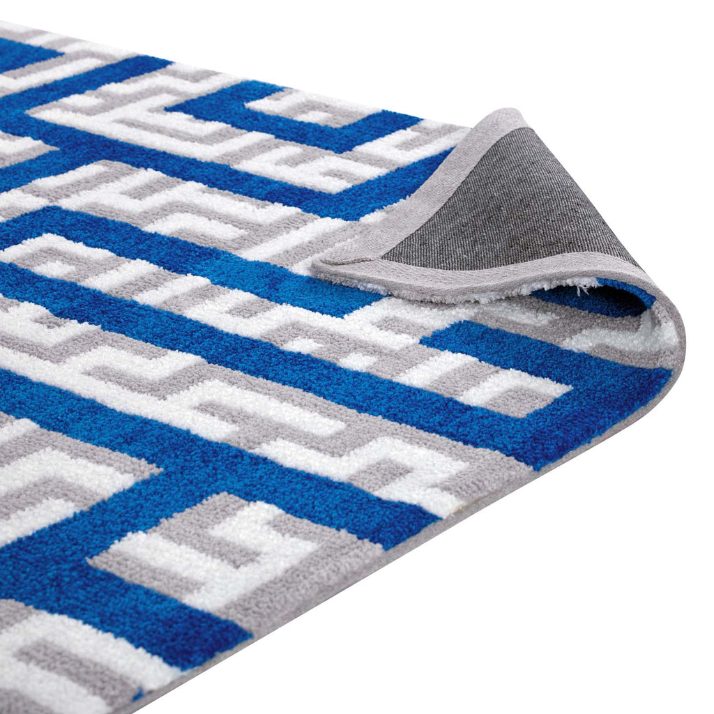 Nahia Geometric Maze 5x8 Area Rug by Modway