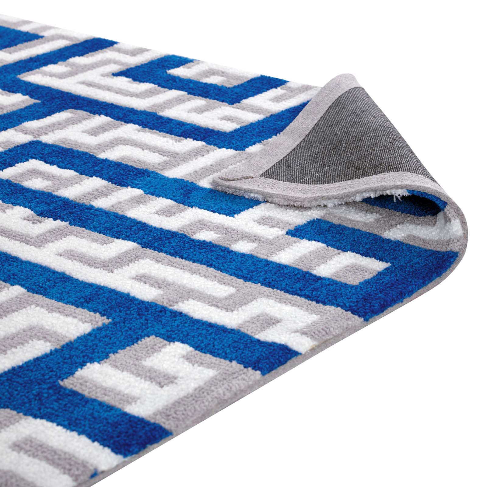 Nahia Geometric Maze 5x8 Area Rug by Modway