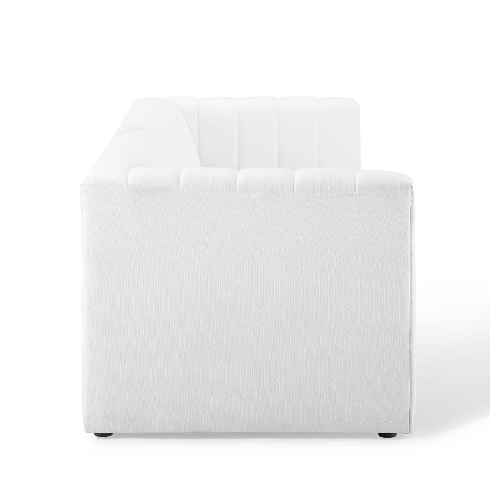 Reflection Channel Tufted Upholstered Fabric Sofa by Modway