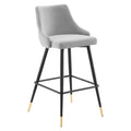 Adorn Performance Velvet Bar Stool by Modway