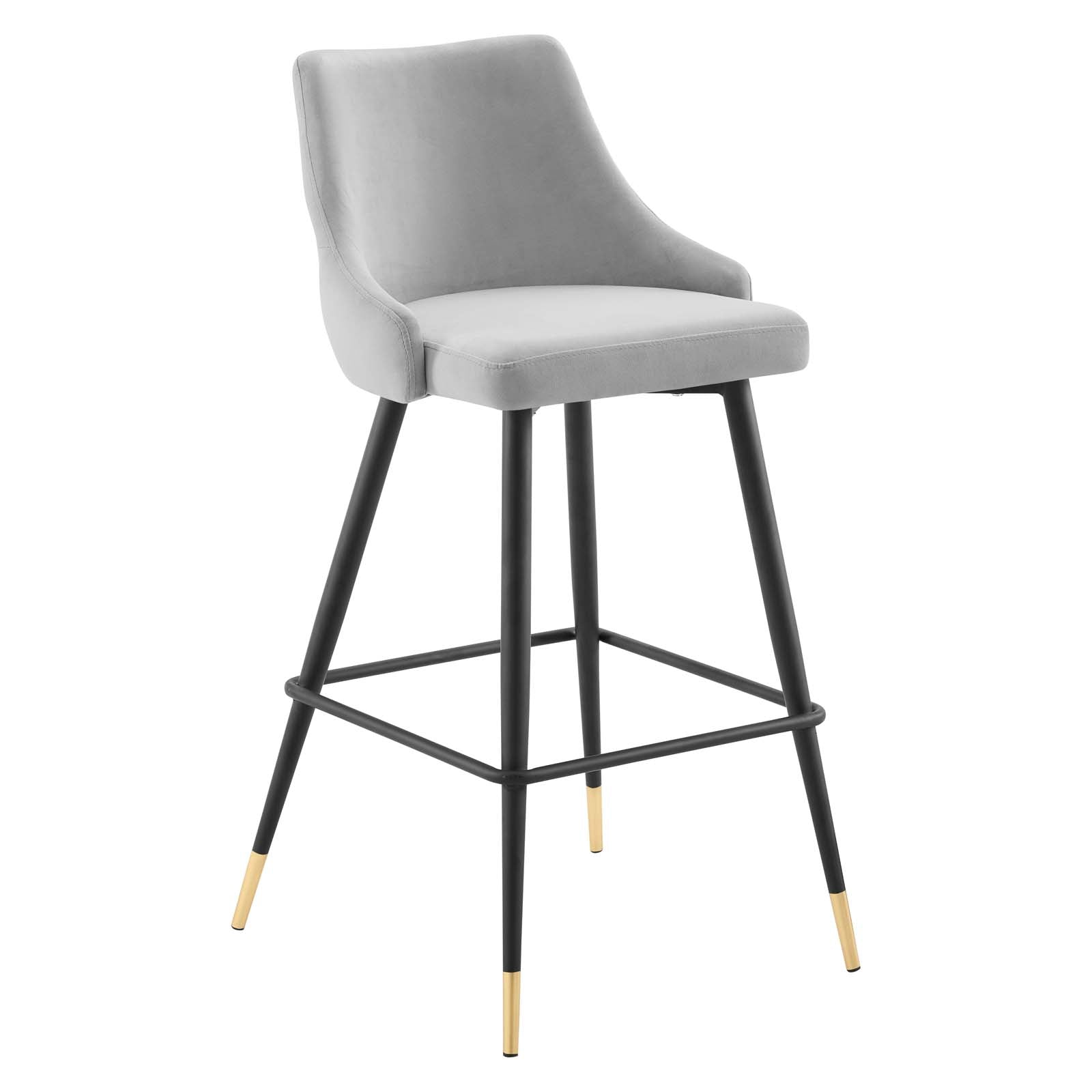 Adorn Performance Velvet Bar Stool by Modway