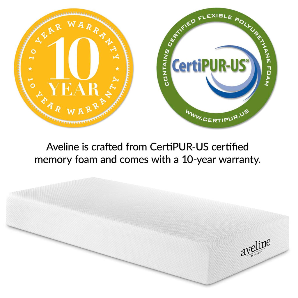 Aveline 10" Twin Mattress by Modway