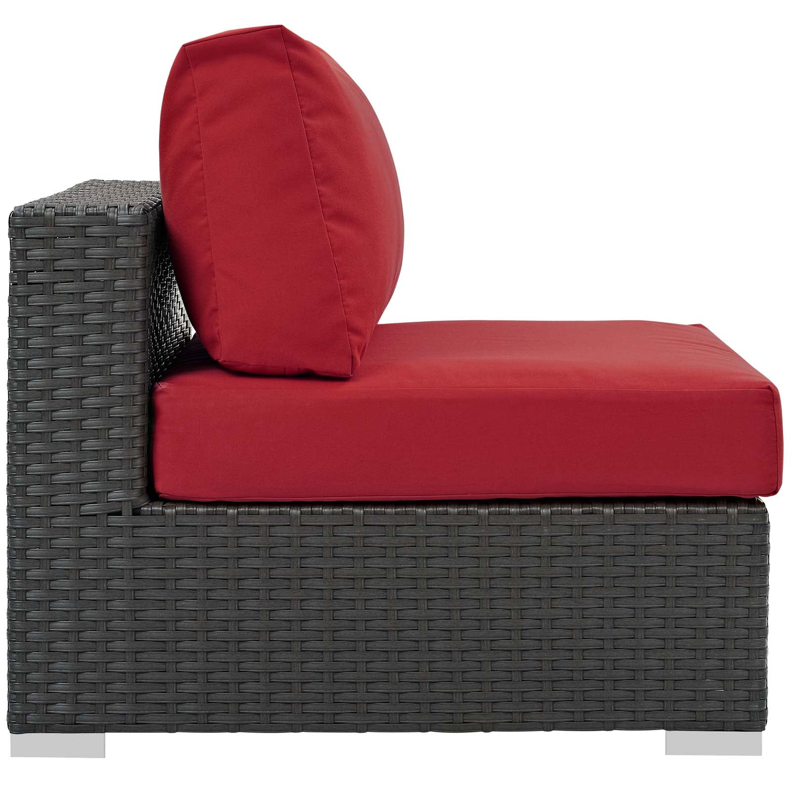 Sojourn Outdoor Patio Fabric Sunbrella¨ Armless by Modway