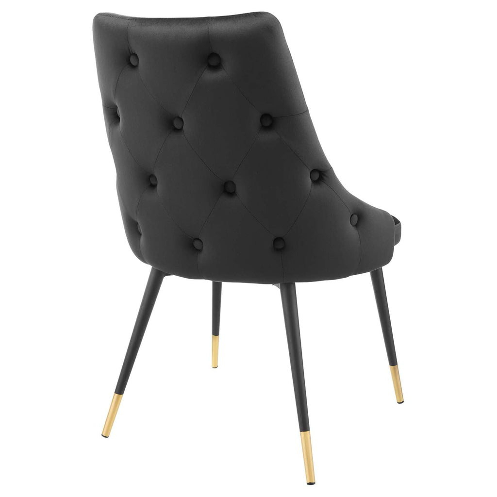 Adorn Performance Velvet Dining Side Chair Set of 2 by Modway