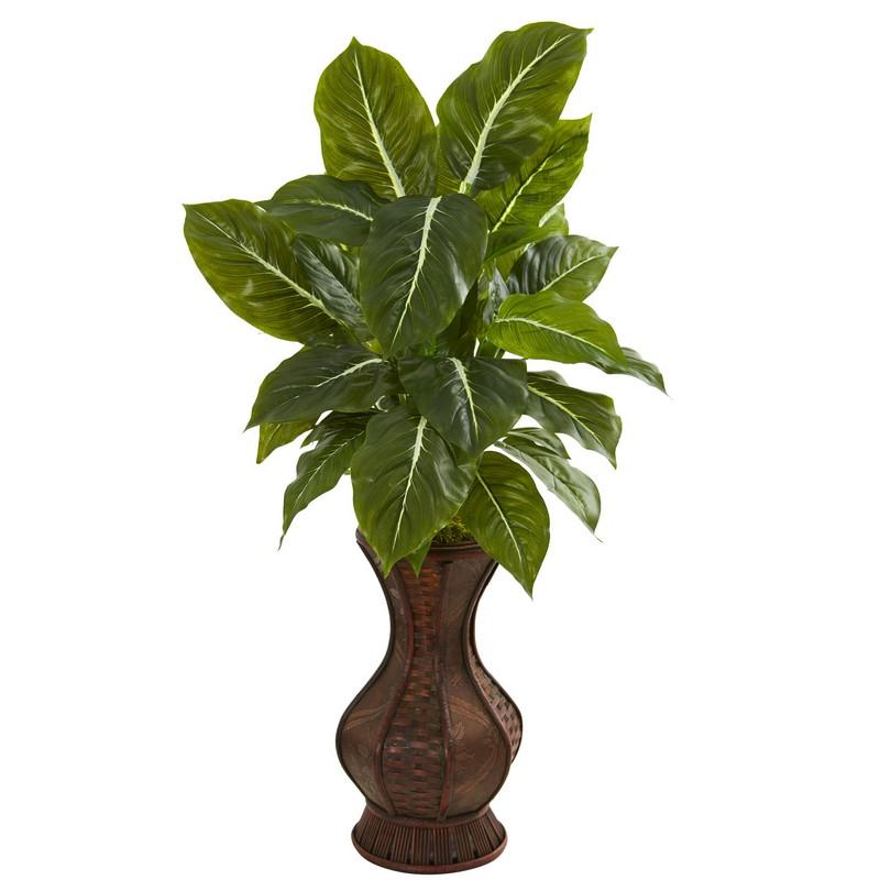 31"  Evergreen Artificial Plant in Decorative Planter (Real Touch)