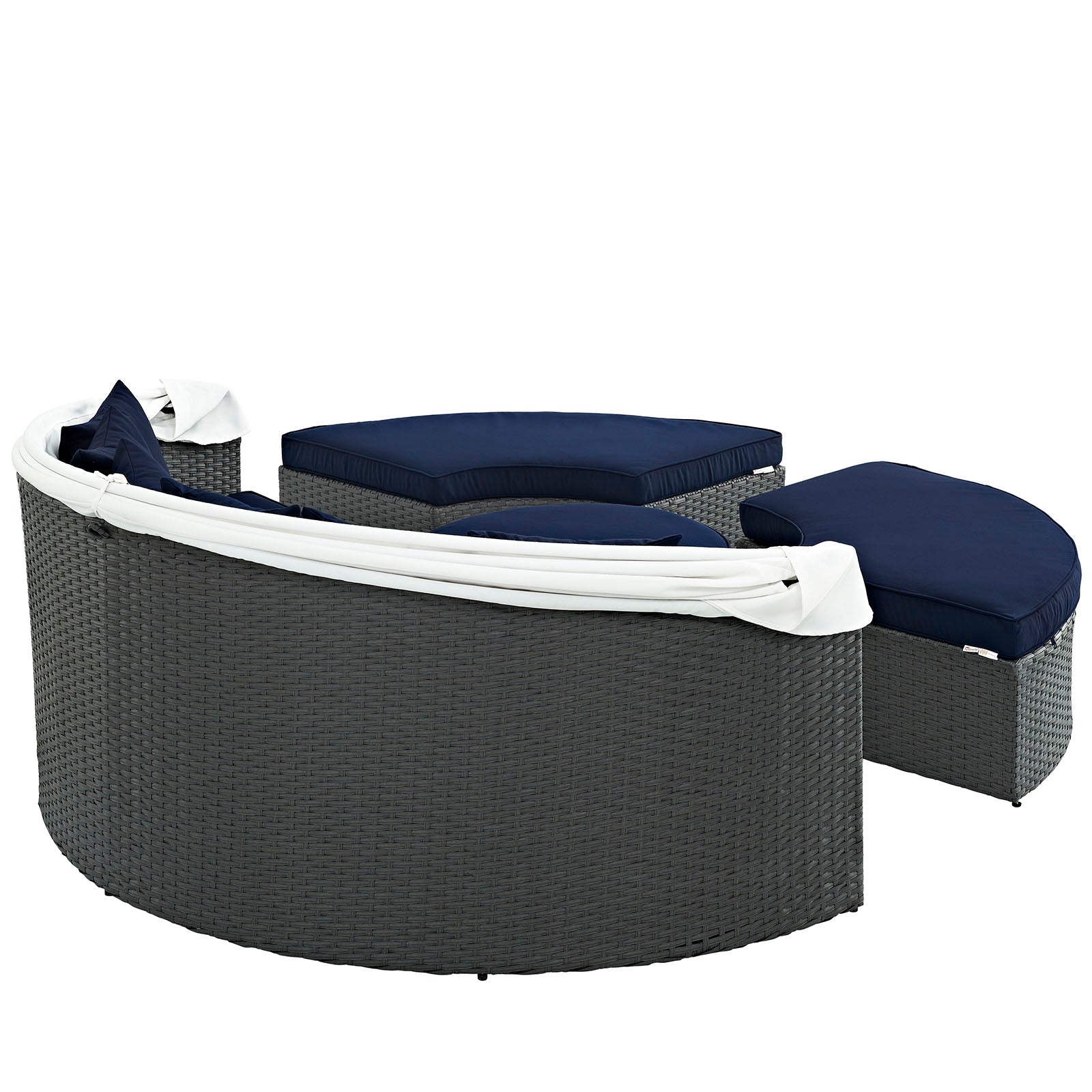 Sojourn Outdoor Patio Sunbrella¨ Daybed by Modway