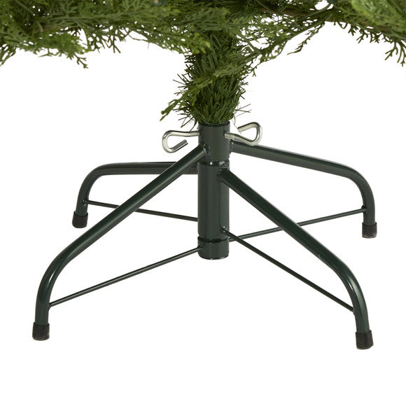5' Wisconsin Fir Artificial Christmas Tree with 250 Warm White LED Lights