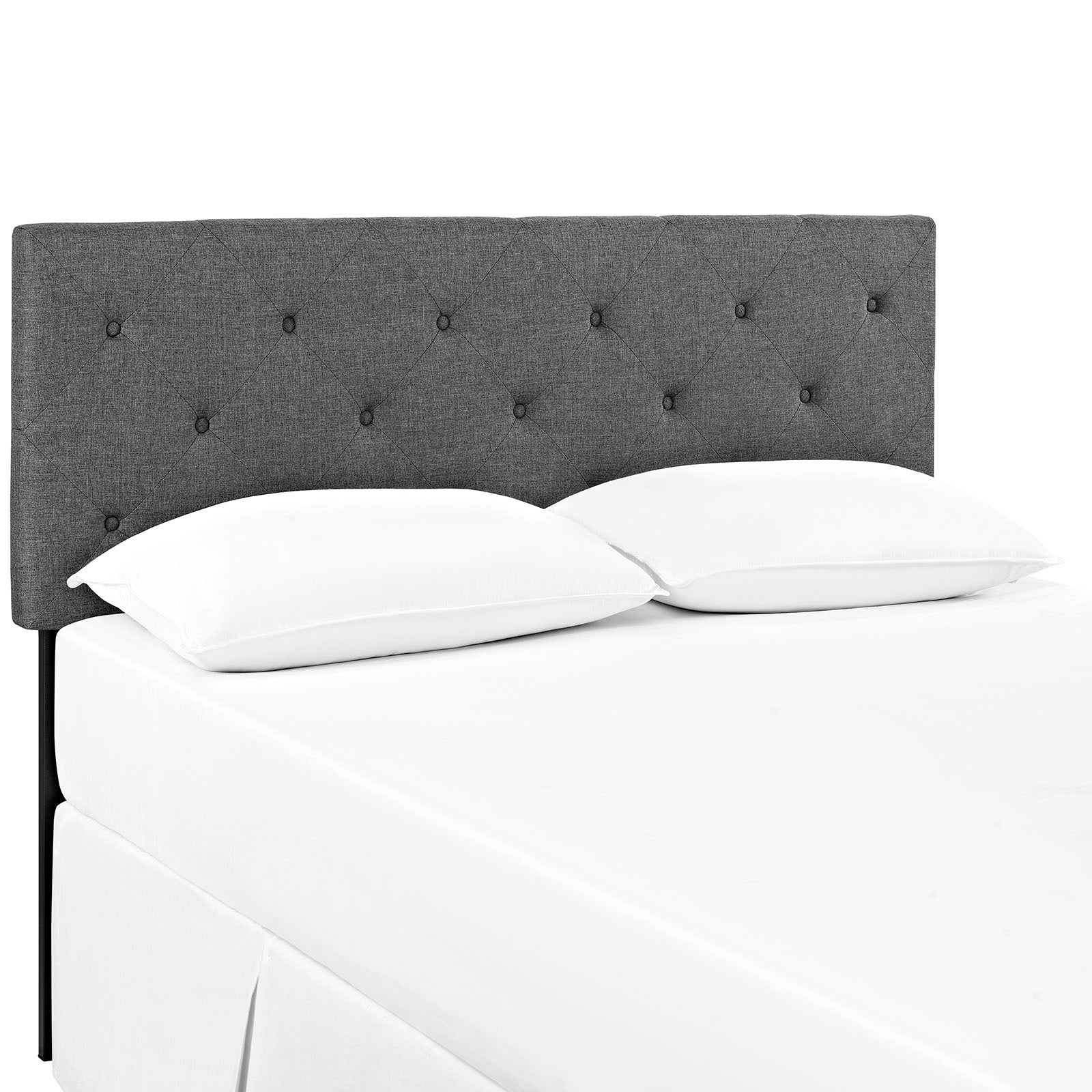 Terisa Upholstered Fabric King Headboard by Modway