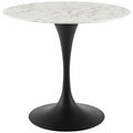 Lippa 36" Round Faux Marble Dining Table by Modway