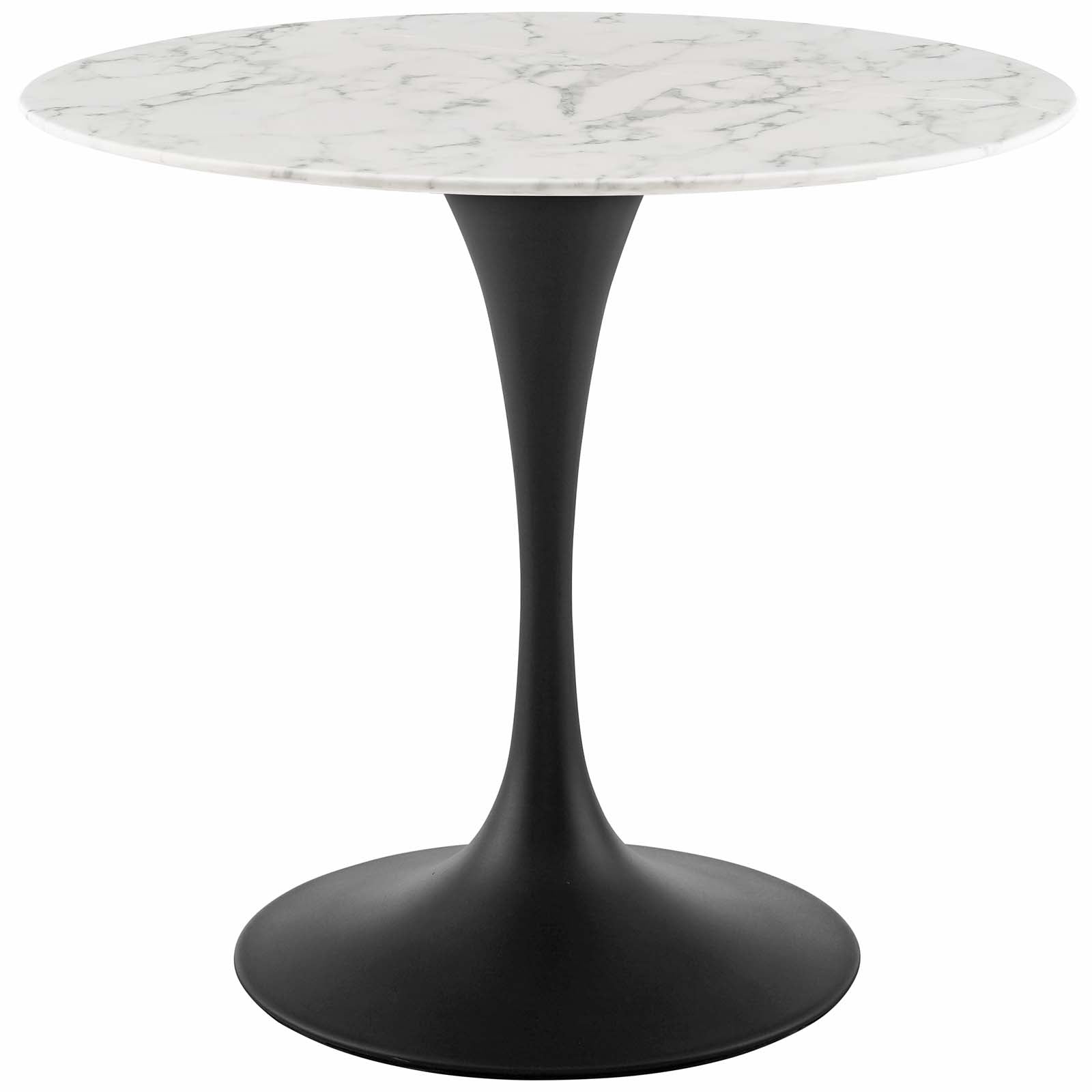 Lippa 36" Round Faux Marble Dining Table by Modway