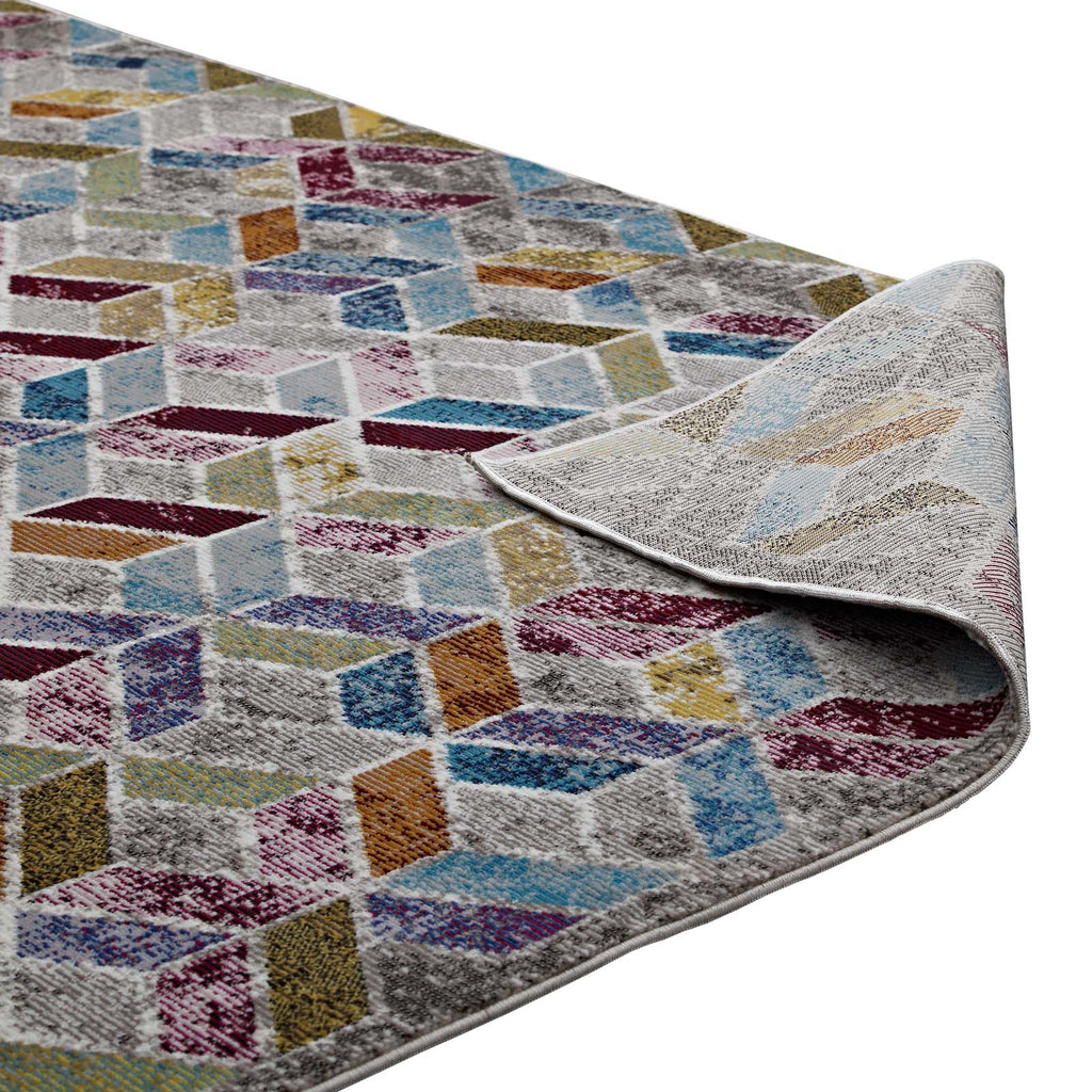 Laleh Geometric Mosaic 4x6 Area Rug by Modway