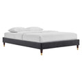 Harlow Performance Velvet King Platform Bed Frame by Modway