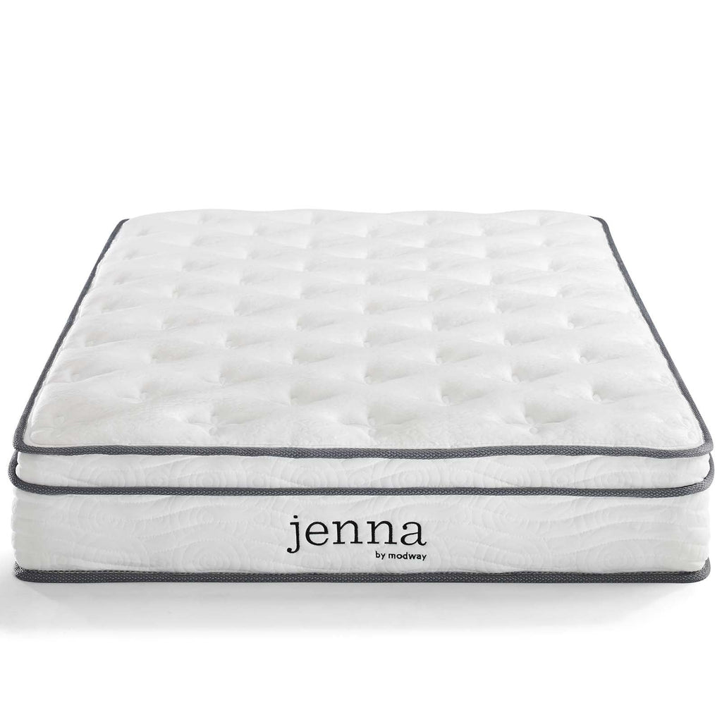 Jenna 8" Innerspring and Foam King Mattress by Modway