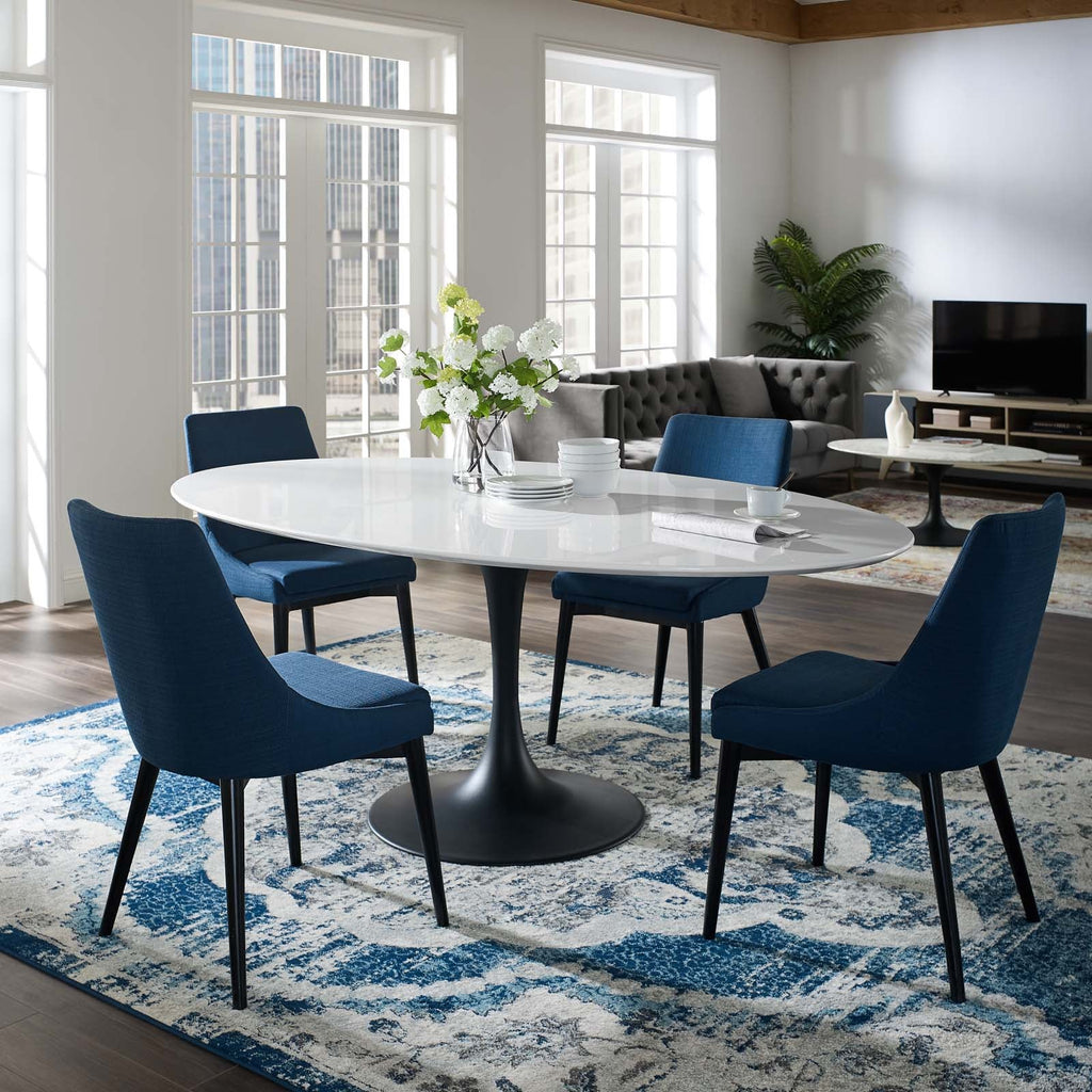 Lippa 78" Oval Wood Dining Table by Modway