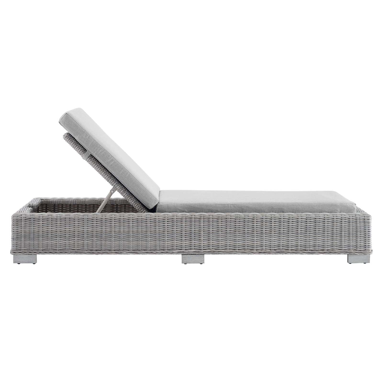 Conway Sunbrella¨ Outdoor Patio Wicker Rattan Chaise Lounge by Modway