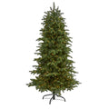 6' South Carolina Fir Artificial Christmas Tree w 450 Clear Lights