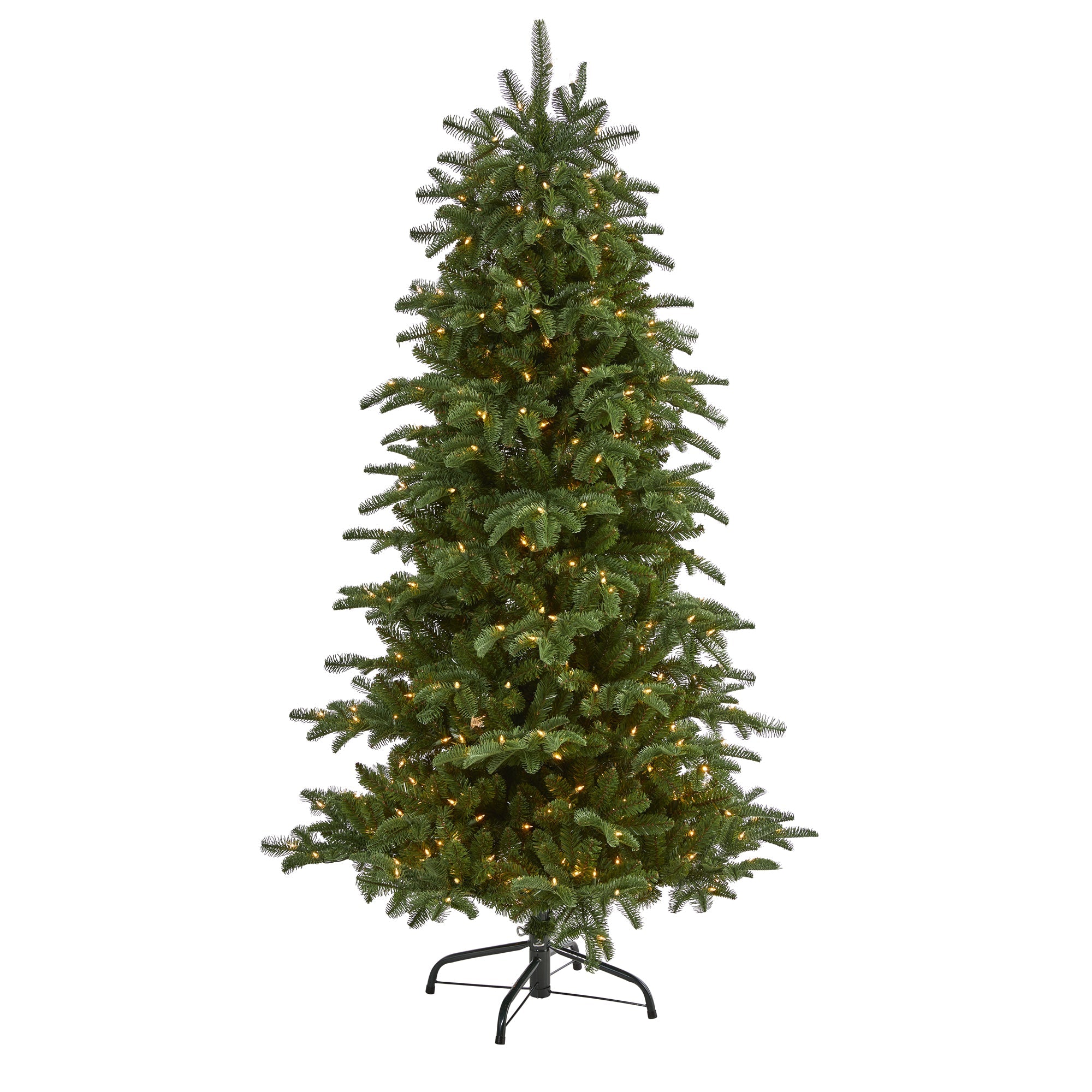 6' South Carolina Fir Artificial Christmas Tree w 450 Clear Lights
