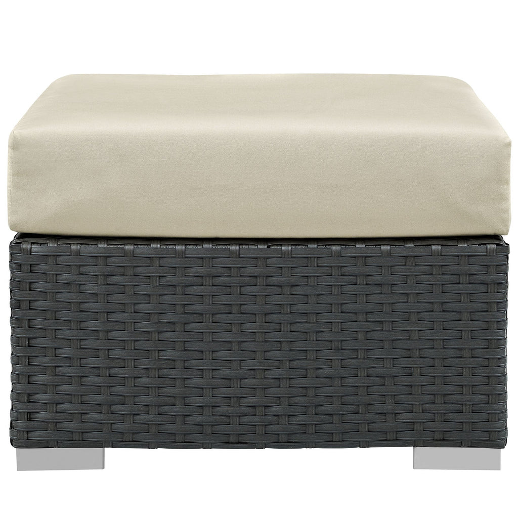 Sojourn Outdoor Patio Sunbrella¨ Ottoman by Modway