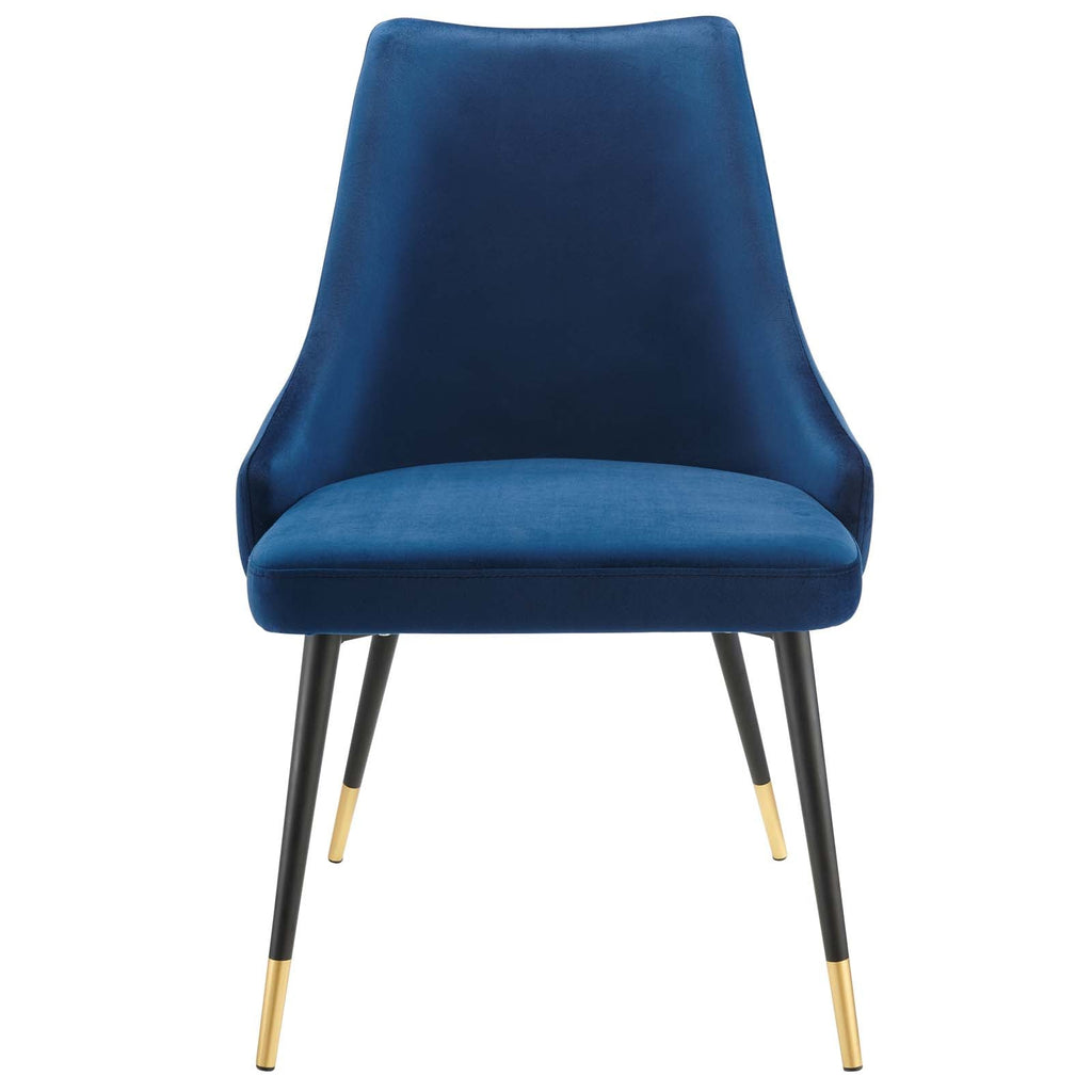 Adorn Performance Velvet Dining Side Chair Set of 2 by Modway