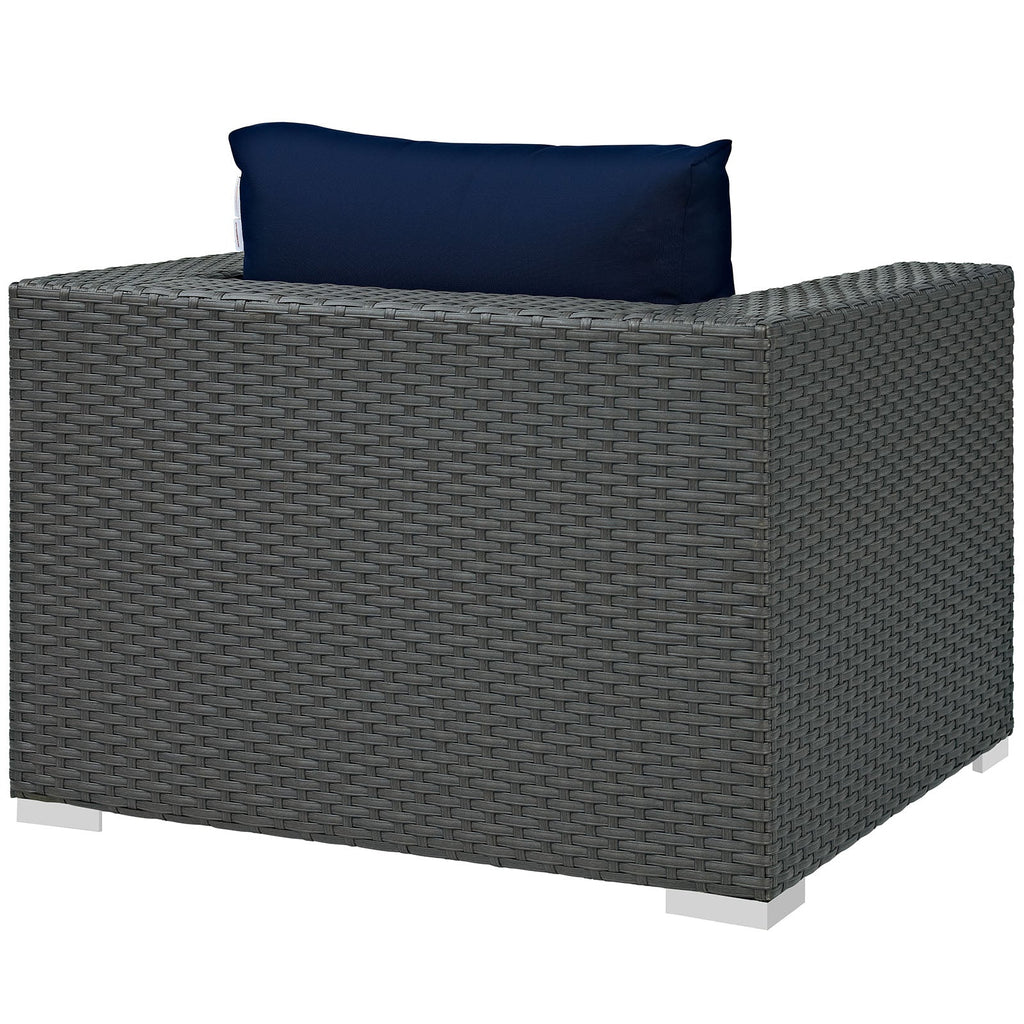 Sojourn Outdoor Patio Sunbrella¨ Armchair by Modway