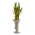 3' Sansevieria Artificial Plant in Urn