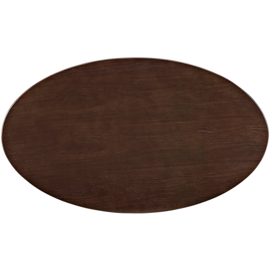 Lippa 48" Oval Wood Dining Table by Modway