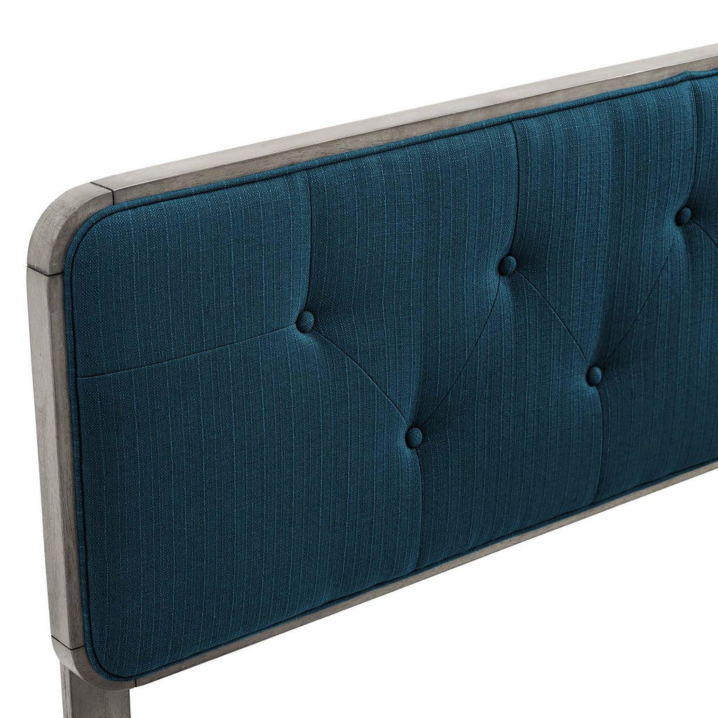 Collins Tufted Fabric and Wood Twin Headboard by Modway