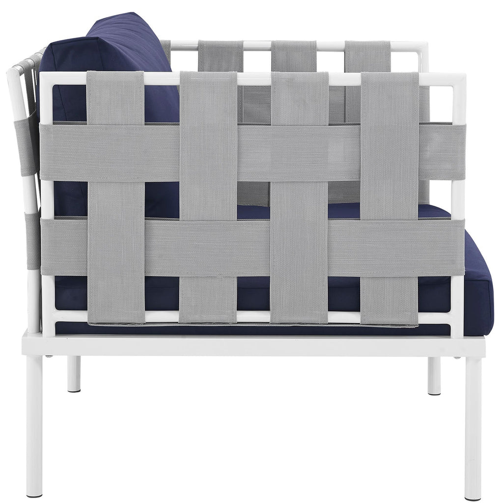 Harmony Outdoor Patio Aluminum Armchair by Modway