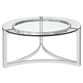 Signet Stainless Steel Coffee Table by Modway