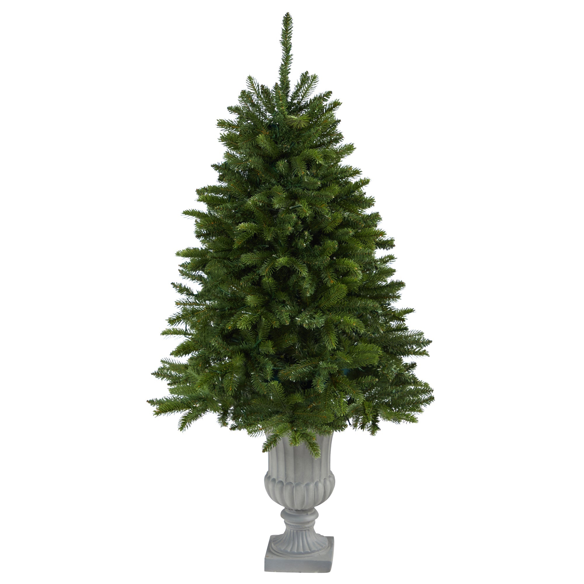 4.5' Sierra Spruce 'Natural Look' Artificial Christmas Tree w/ 150 Clear LED