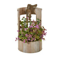 12"  Eucalyptus and Sedum Artificial Plant in Faucet Planter