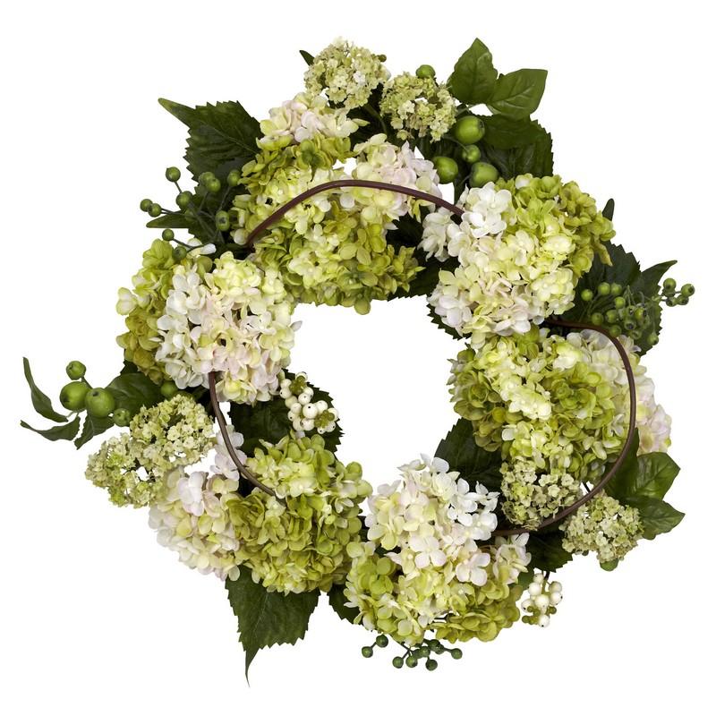 22'' Hydrangea Wreath