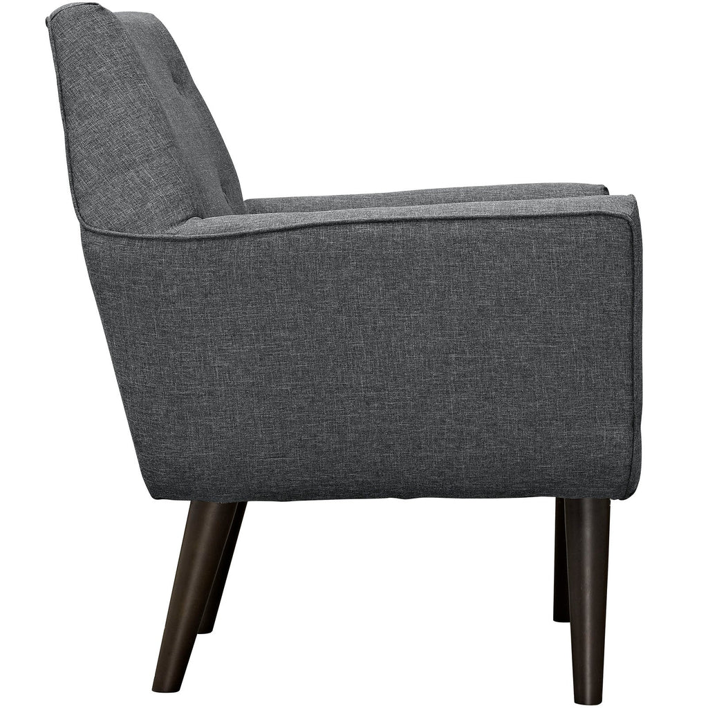 Posit Upholstered Fabric Armchair by Modway