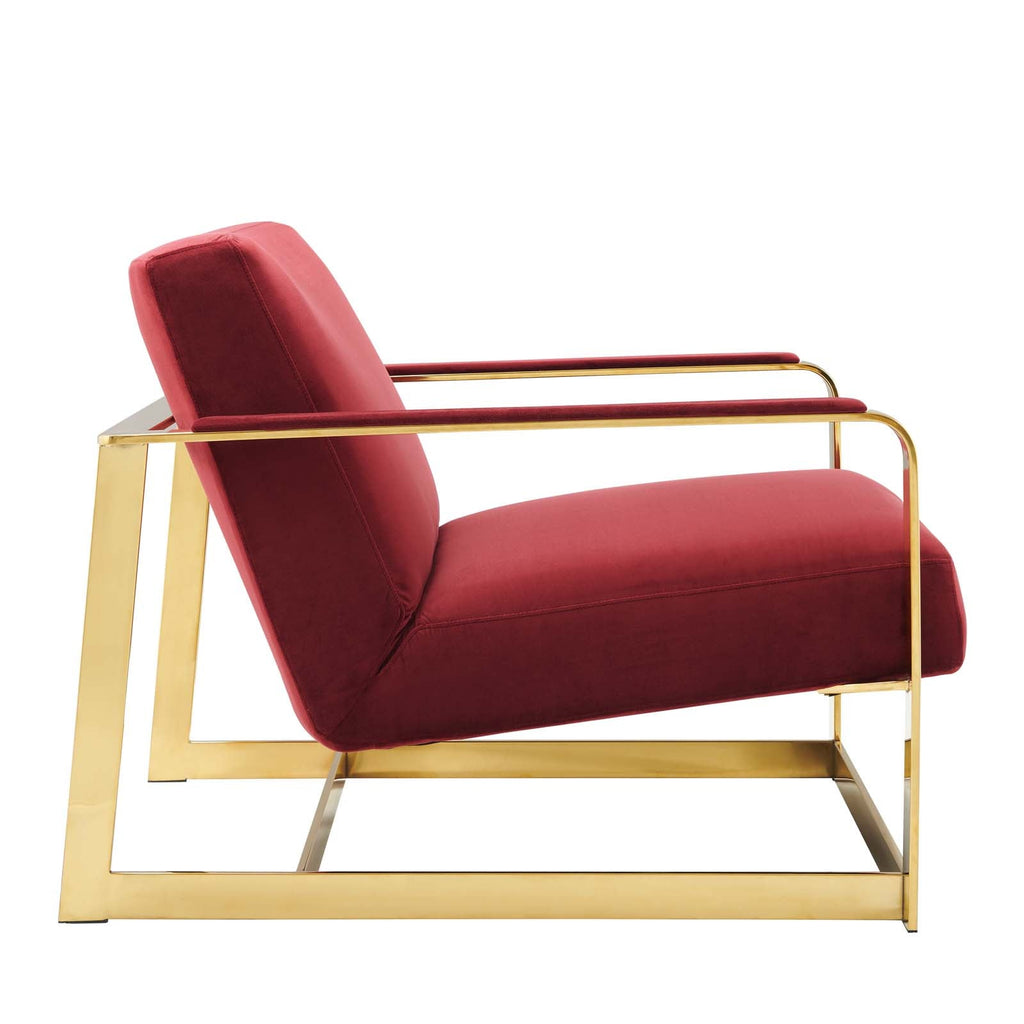 Seg Performance Velvet Accent Chair by Modway