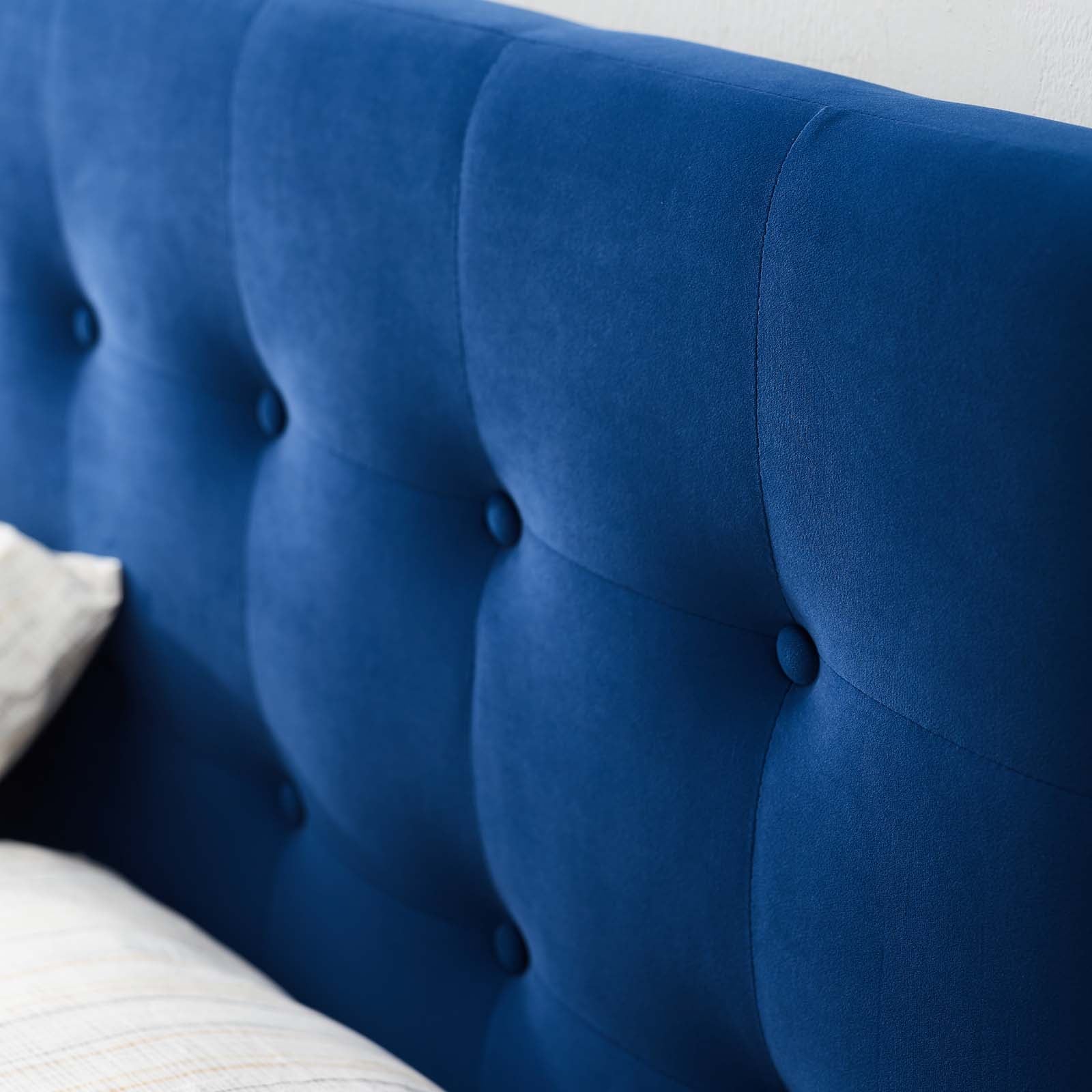 Emily Biscuit Tufted Performance Velvet Full Headboard by Modway