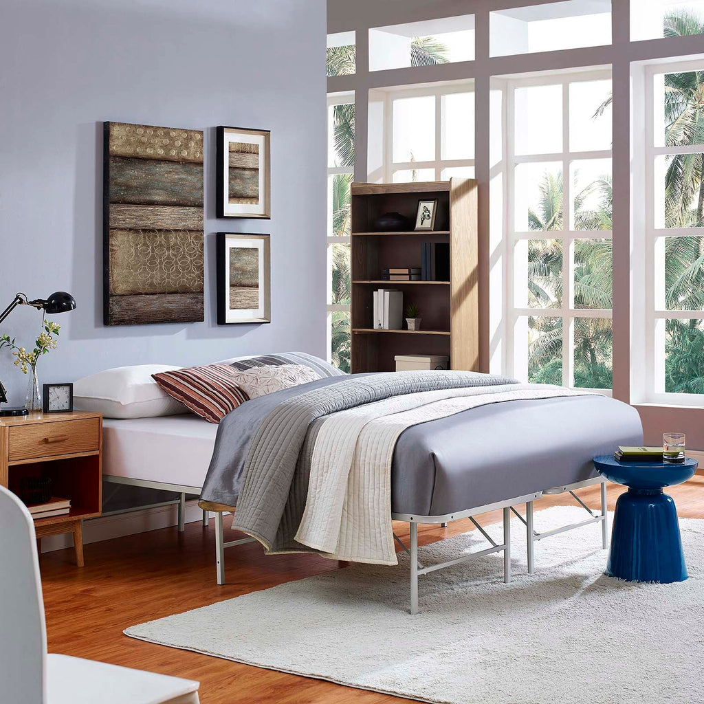 Horizon Stainless Steel Queen Bed Frame by Modway
