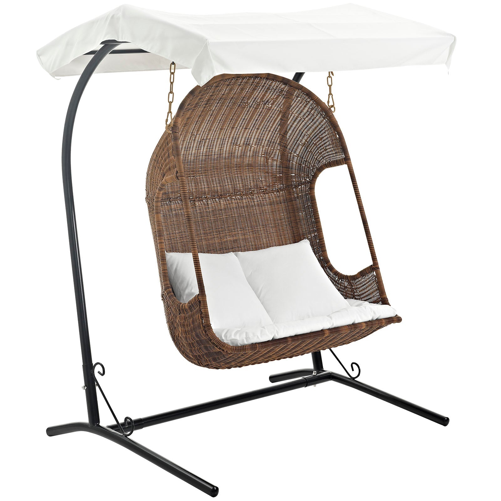 Vantage Outdoor Patio Swing Chair With Stand by Modway